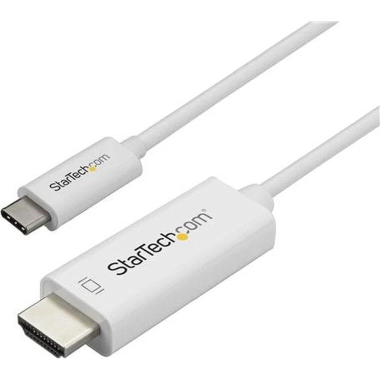 StarTech USB-C til HDMI kabel 1 m, 4K@60Hz - Hvid