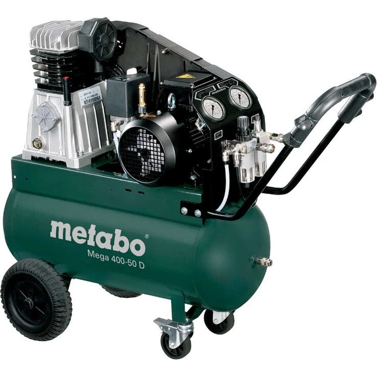 Metabo Mega 400-50 D kompressor 10 bar, 2,2 kW