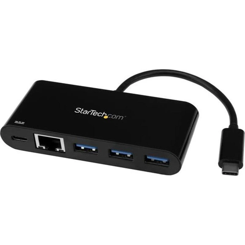 StarTech USB-C Hub 3x USB-A + Gigabit Ethernet & 60W PD