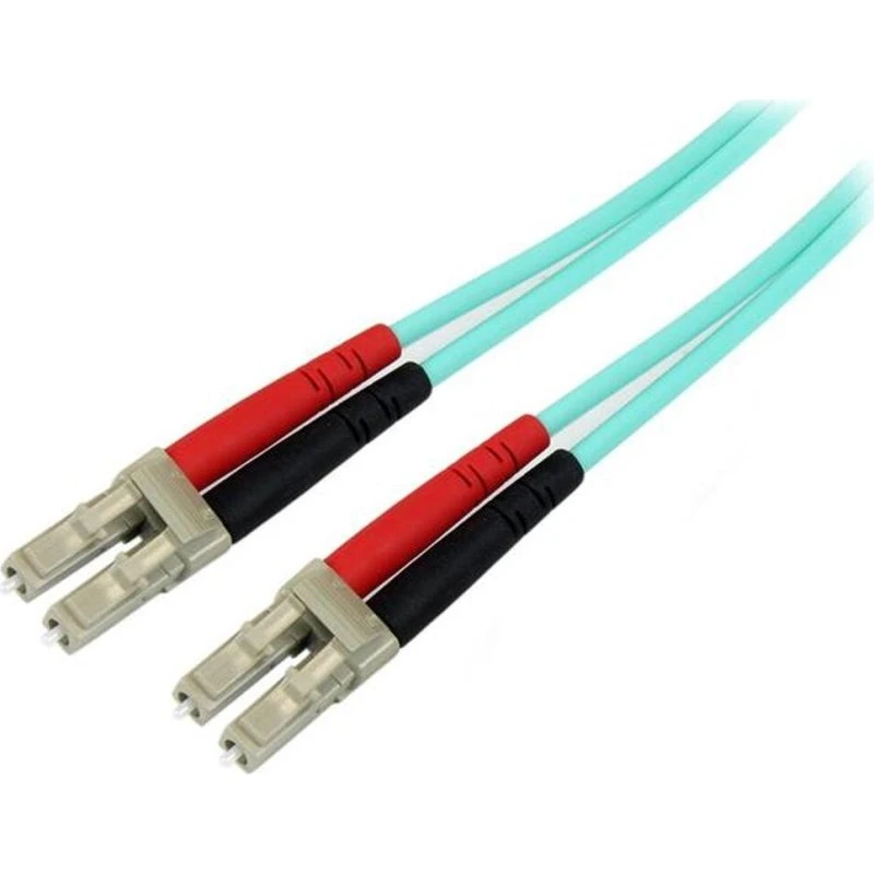 StarTech OM4 Duplex Fiberkabel LC-LC 5 m (Aqua/Blå)