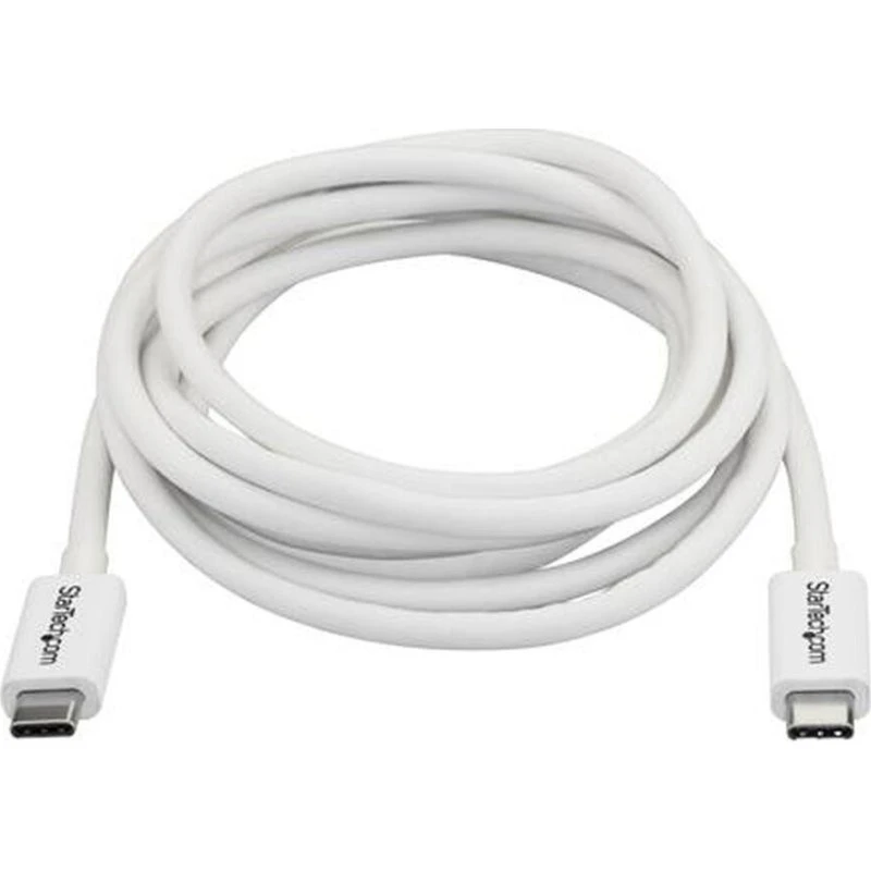StarTech Thunderbolt 3 USB-C kabel 2 m – hvid