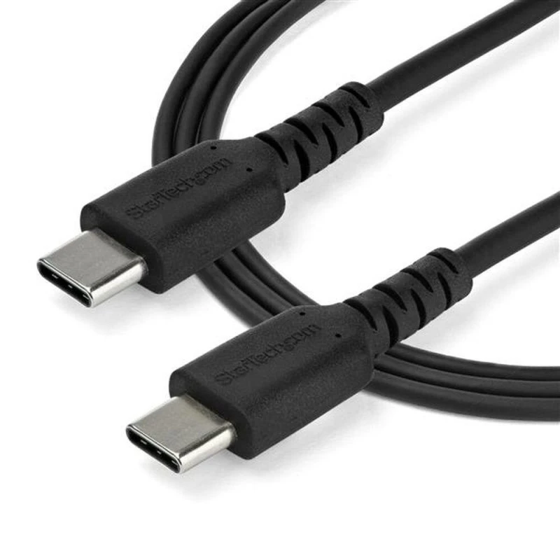 StarTech 1 m USB-C kabel 60W – Aramid, Sort