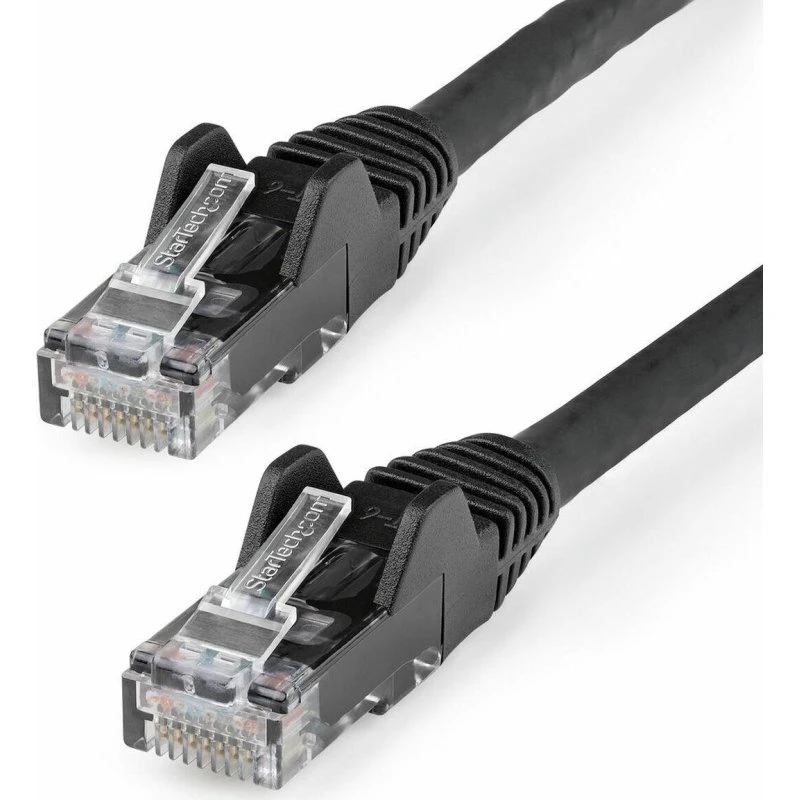StarTech CAT6 UTP netværkskabel 3 m LSZH, 10GbE, sort