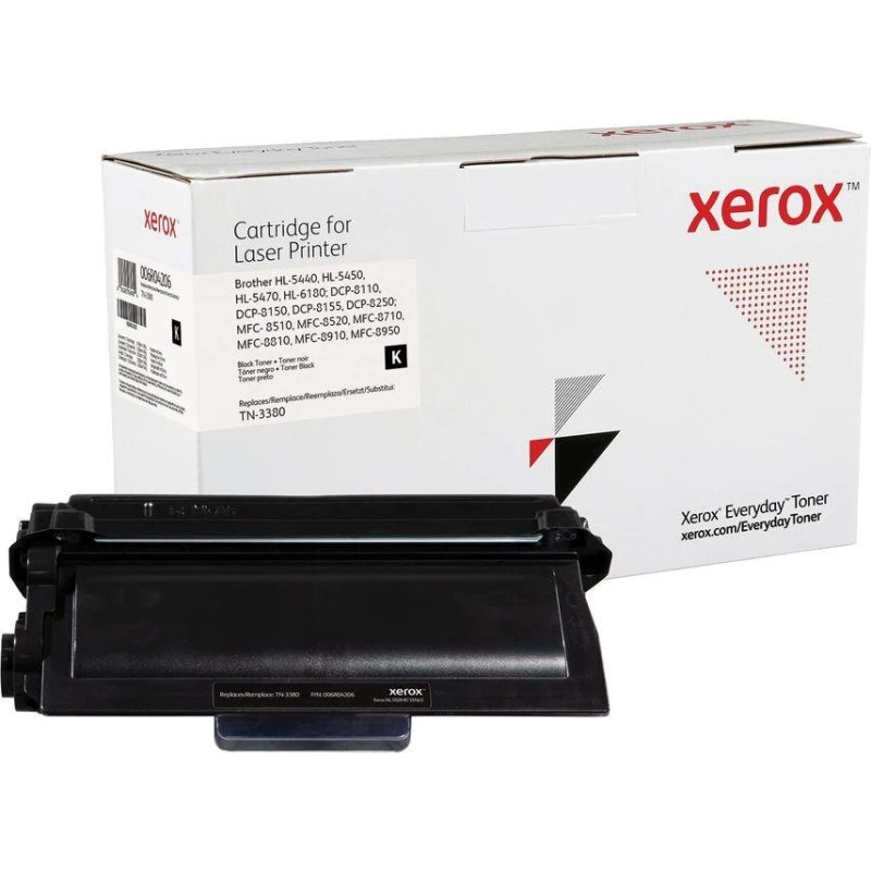 Kompatibel toner Xerox 006R04206 / Brother TN3380 – Sort 8000 s.