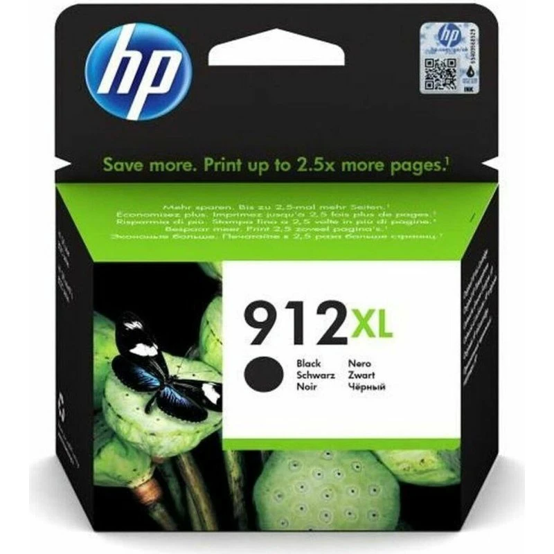 HP 912XL Sort 18 ml - Original højkapacitet (3YL84AE)