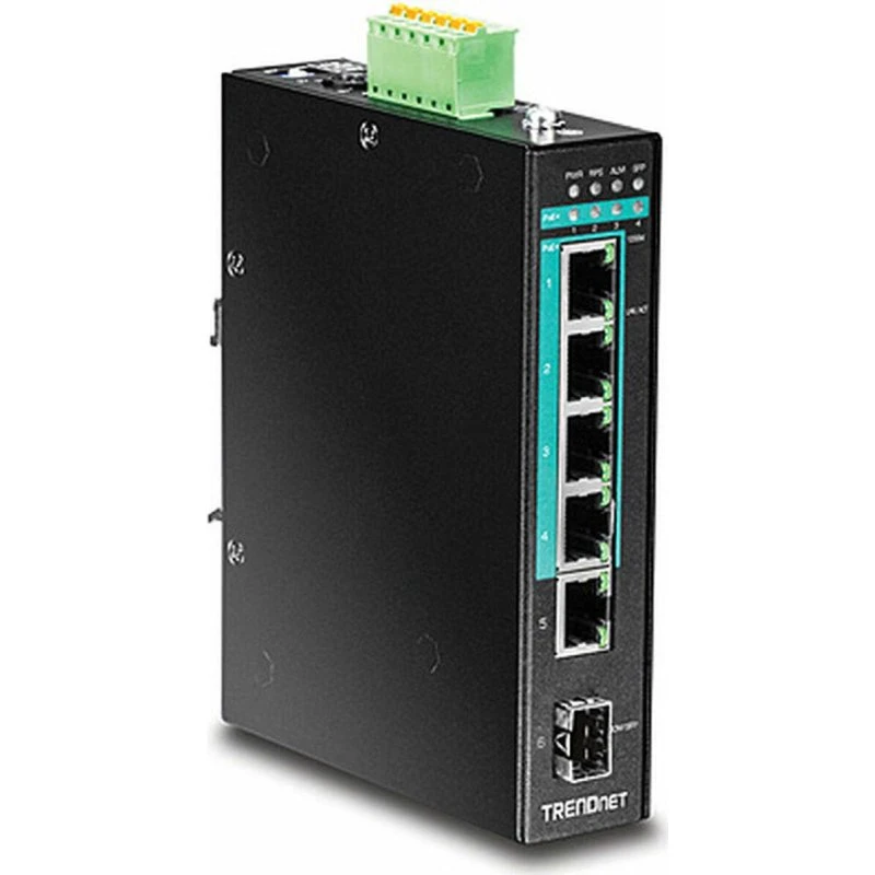 TRENDnet TI-PG541 5-port industriel Gigabit PoE+ switch