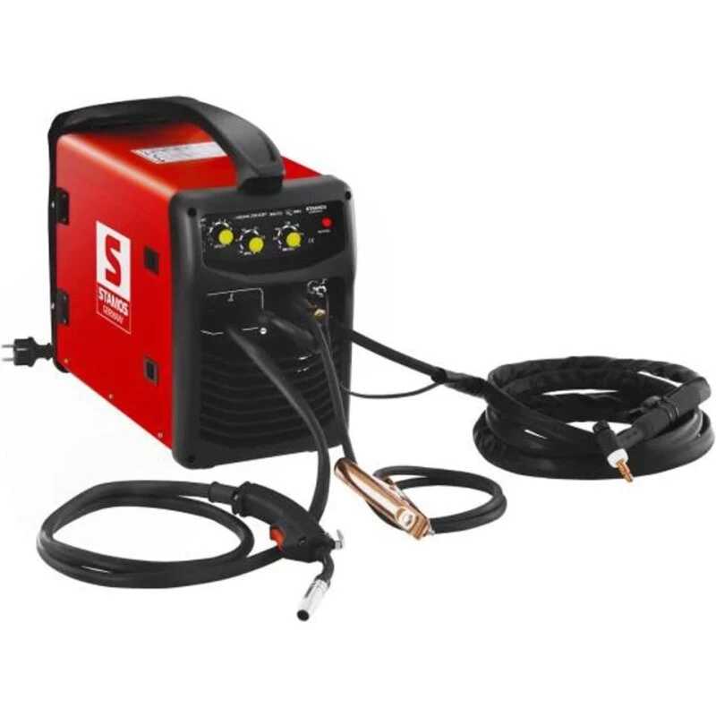 Stamos Tyskland S-MIGMA 250 IGBT MIG/MAG/TIG/MMA 250A inkl. 5 kg tråd