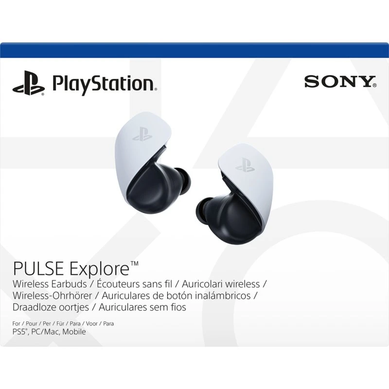 Sony PULSE Explore – Trådløse gaming-øretelefoner (hvid)