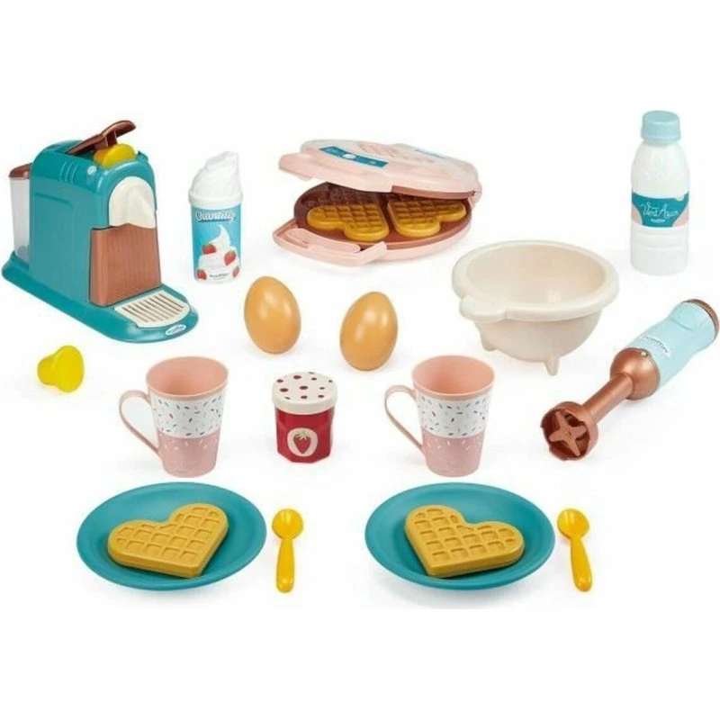 Ecoiffier Vert Azur Gourmet Kaffesæt 17 dele