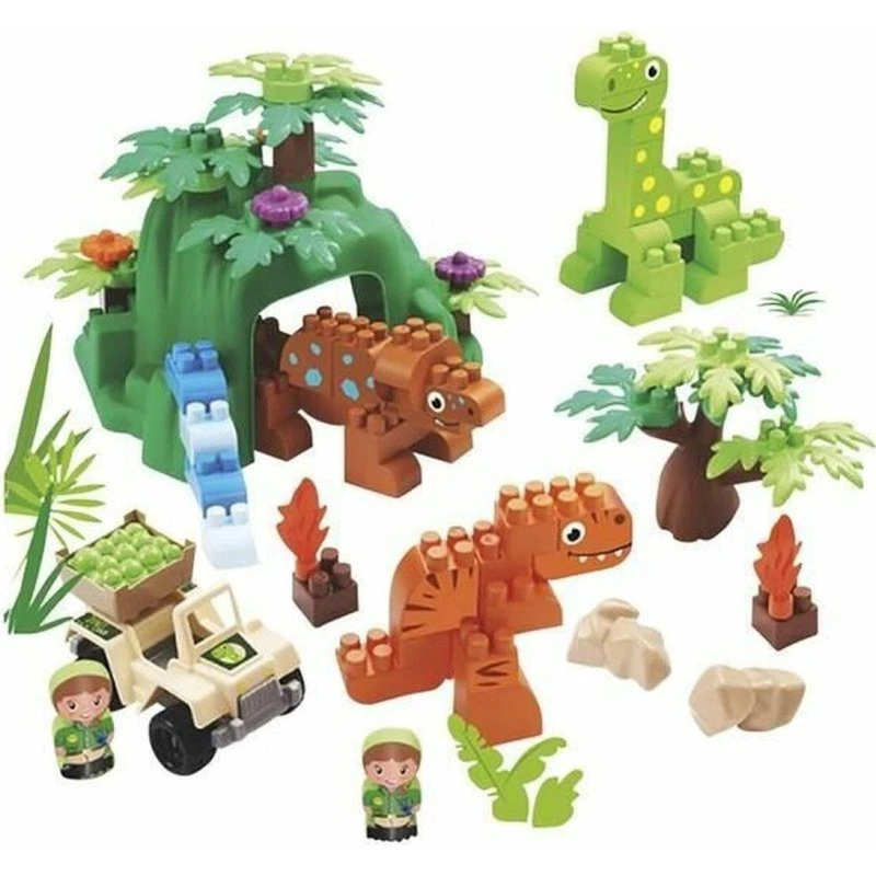 Ecoiffier Dinoland Byggesæt – 87 dele