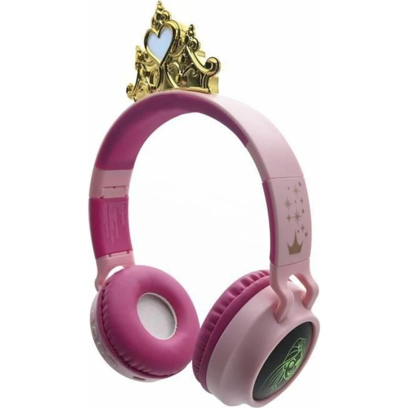 Disney Princess Bluetooth-hovedtelefoner med lys (pink)