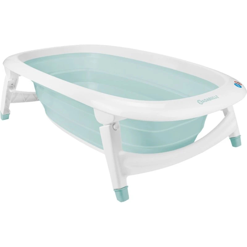Badabulle Foldbart Babybadekar med Varmeindikator
