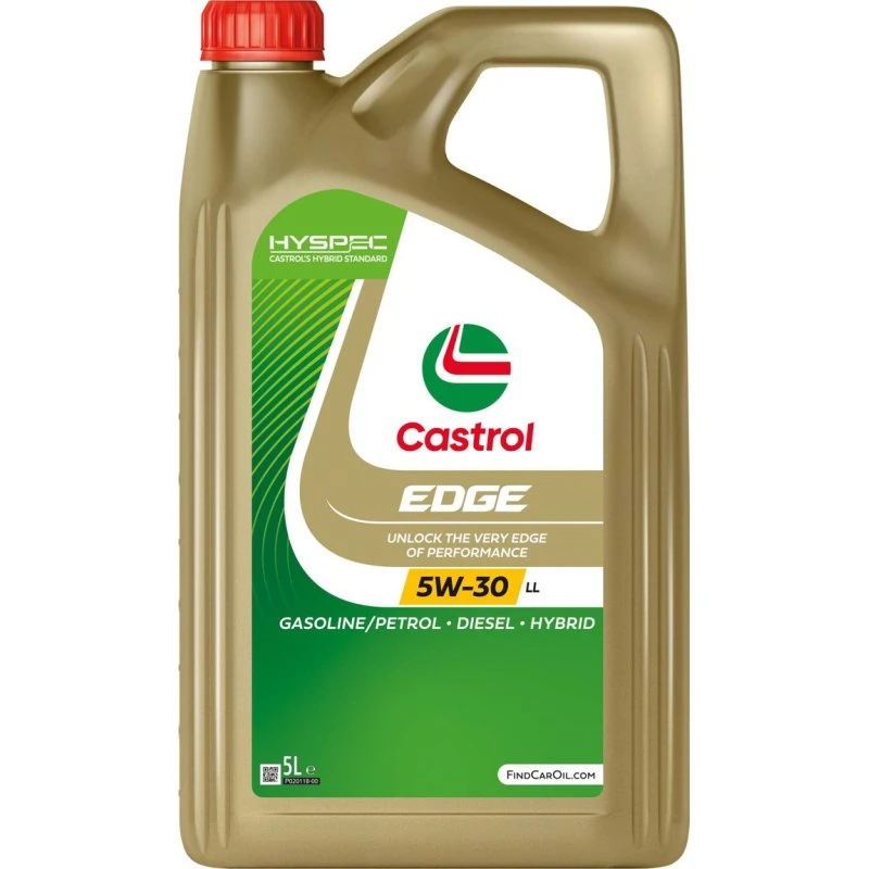 Castrol EDGE 5W-30 LL 5L – ACEA C3, VW 504/507, MB 229.51