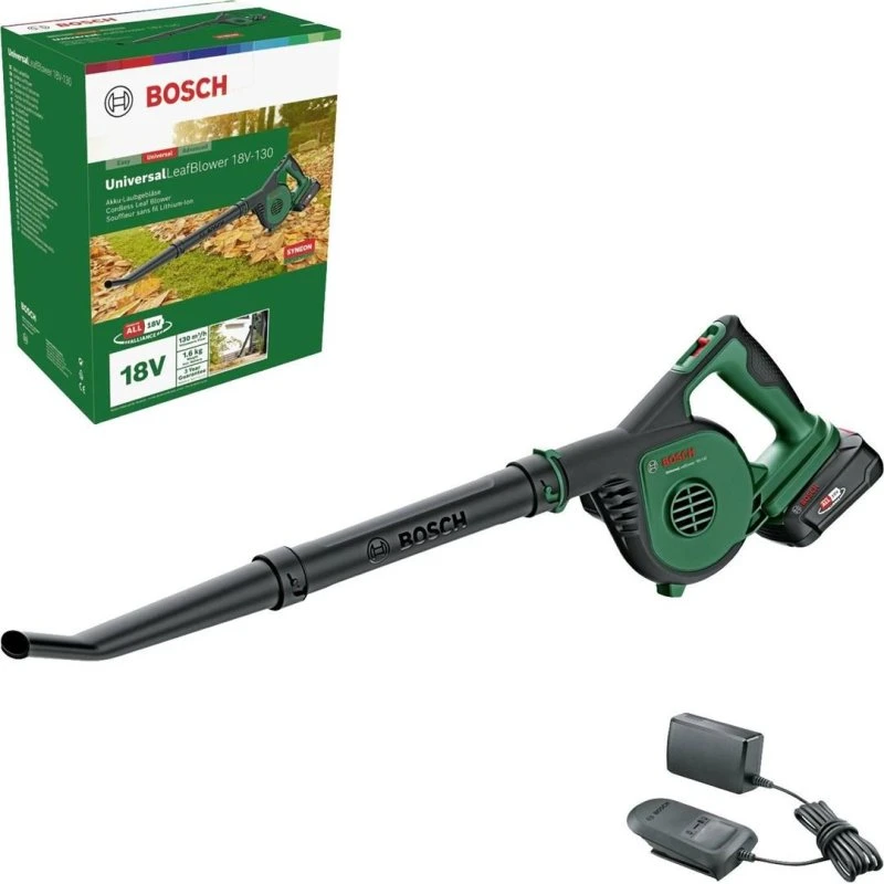 Bosch UniversalLeafBlower 18V-130 – batteri & lader