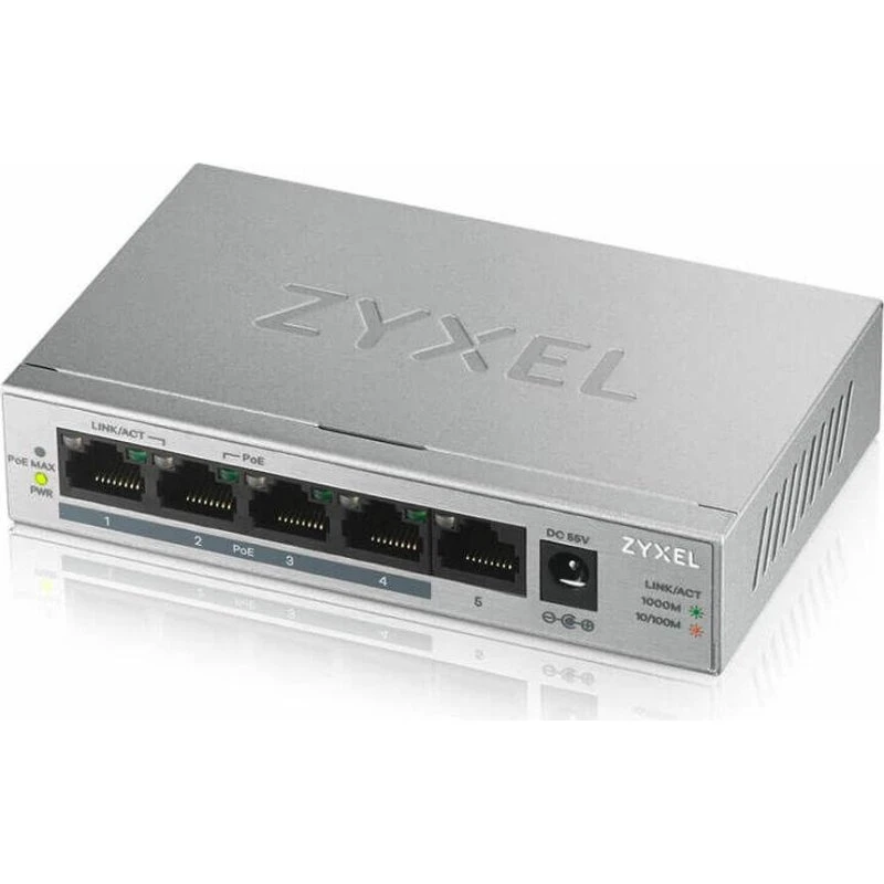 Zyxel GS1005HP 5-port Gigabit PoE+ switch