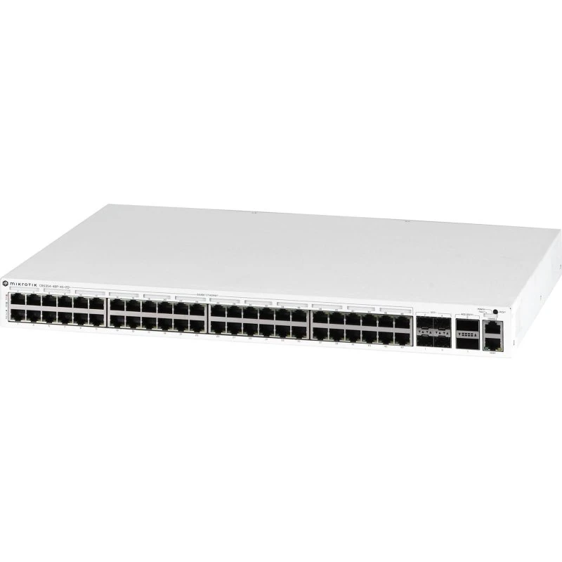 MikroTik CRS354-48P-4S+2Q+RM L3 Switch 48x PoE+