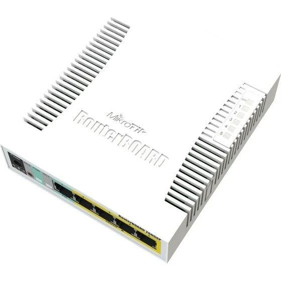 MikroTik RB260GSP/CSS106 5x Gigabit PoE + 1x SFP switch