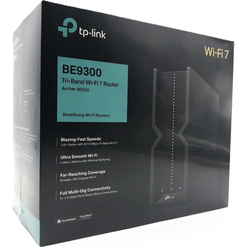 TP-Link Archer BE550 V1 – Wi‑Fi 7 Tri‑Band router