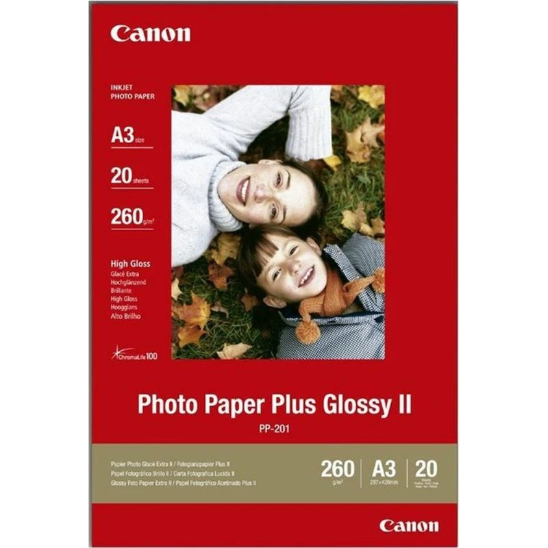 Canon Photo Paper Plus Glossy II A3 – 20 ark