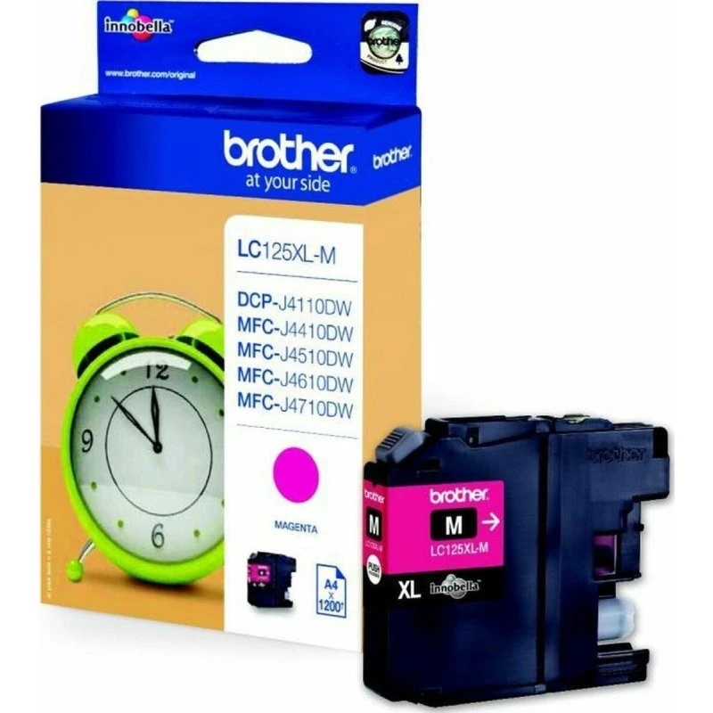 Brother LC125XL-M Original blækpatron Magenta (High Yield)
