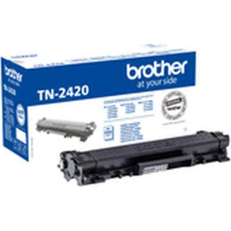 Brother TN-2420 original toner – sort, 3.000 sider
