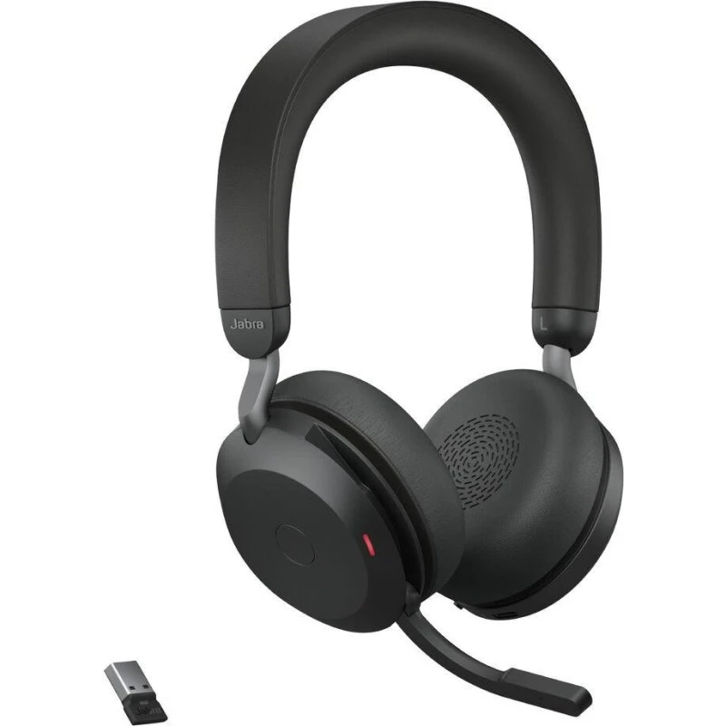 Jabra Evolve2 75 trådløst headset med mikrofon - sort