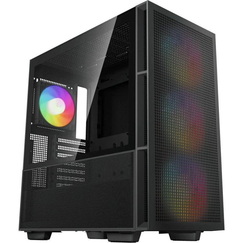 DeepCool CH560 Miditower ATX - Sort m. hærdet glas
