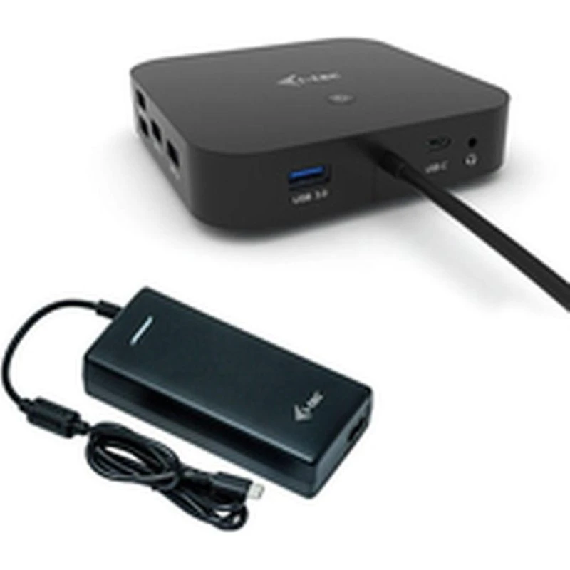 i-Tec USB-C Dual Display Dock - 100W PD, 2x DisplayPort