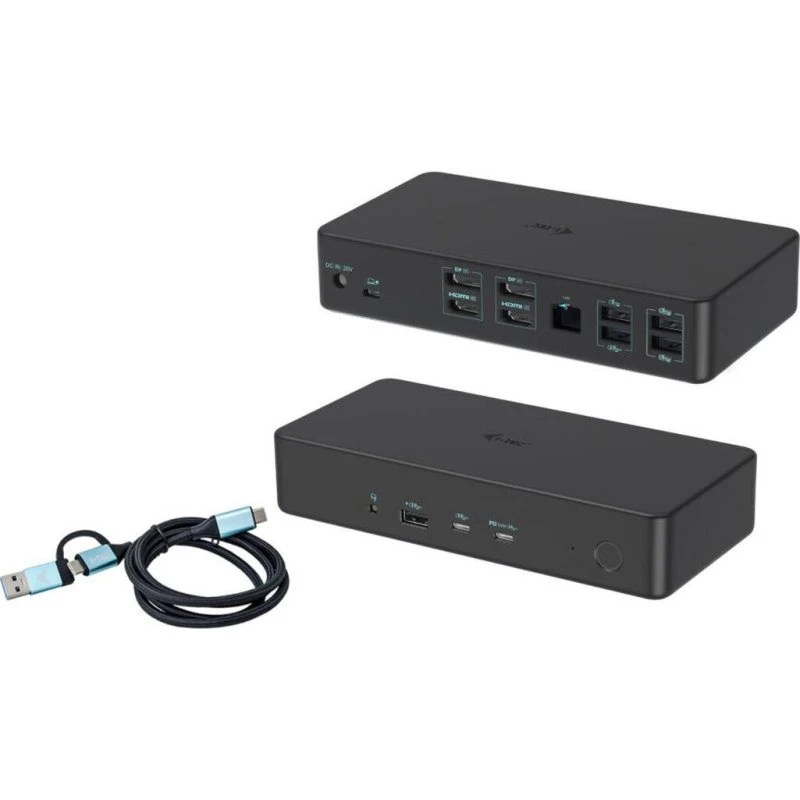 i-Tec CADUAL4KDOCKPD2 USB-C/Thunderbolt dockingstation