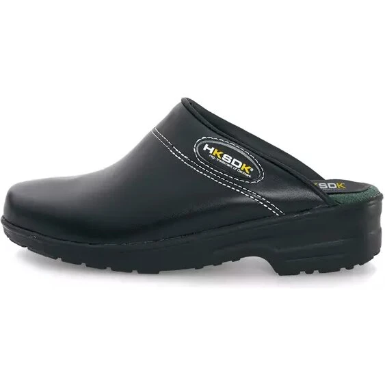 HKSDK N80 flextræsko uden hælkappe, Sort - Str. 35