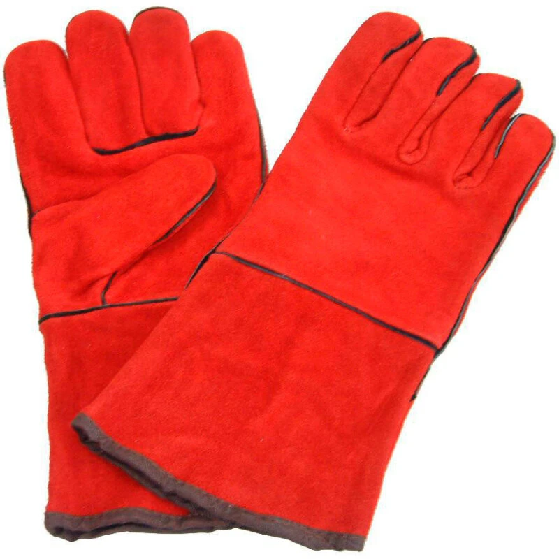 Europa Svejsehandske str. 10, rød oksespalt