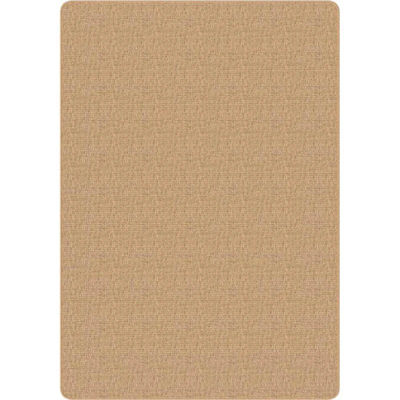 Jutetæppe 140x200 cm med latexunderside – natur