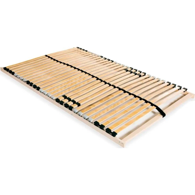 Lamelbund 28 lameller 7 zoner 120x200 cm - bøgetræ