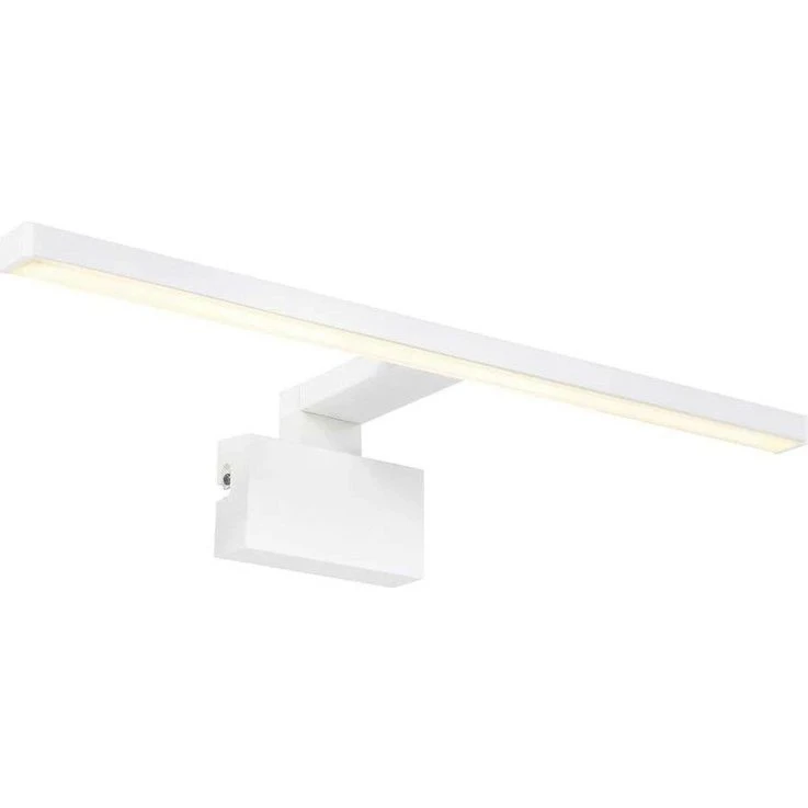 Nordlux Marlee LED væglampe, hvid, IP44, 8,9W
