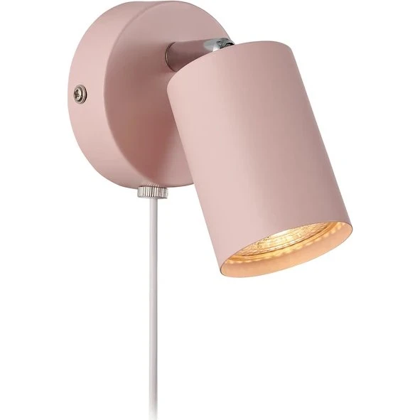 Nordlux Explore væglampe – støvet rosa
