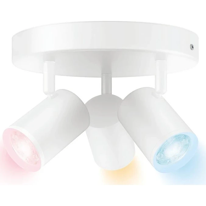 WiZ Imageo 3-spot smart loftlampe - RGB & justerbart hvidt