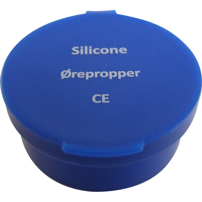 Nygaard Silikone ørepropper med opbevaringsboks (2 stk)