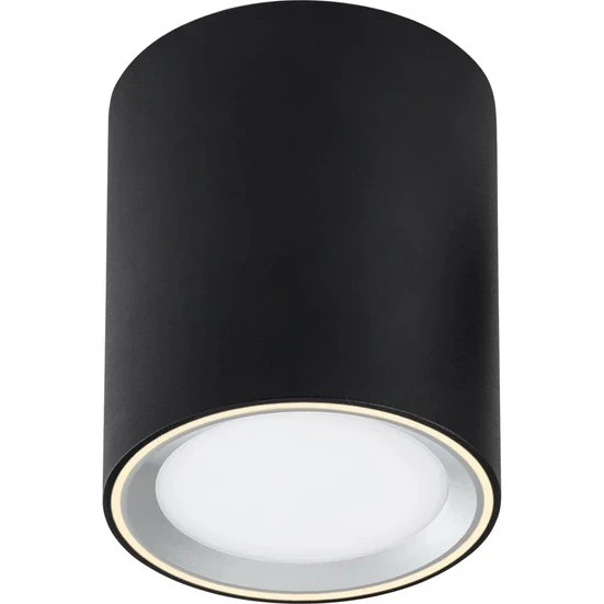 Nordlux Fallon Long Påbygningsspot - Sort/Stål, 3-step LED