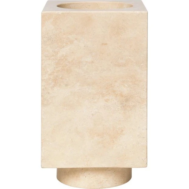 ferm LIVING Hew Vase – Travertin