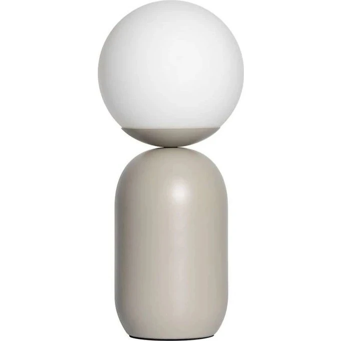 Nordlux Notti bordlampe – grå natlampe