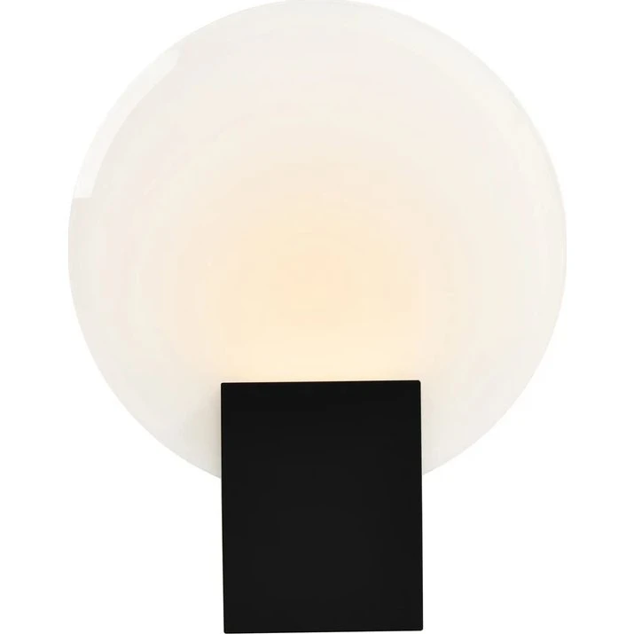 Nordlux Hester Væglampe Dimbar - Sort (IP44)