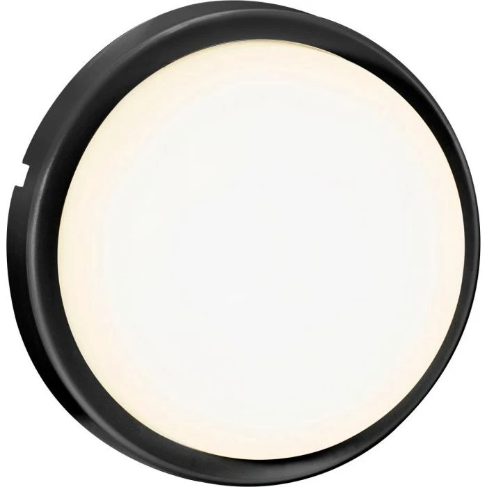 Nordlux Cuba Outdoor Round LED væglampe - Sort