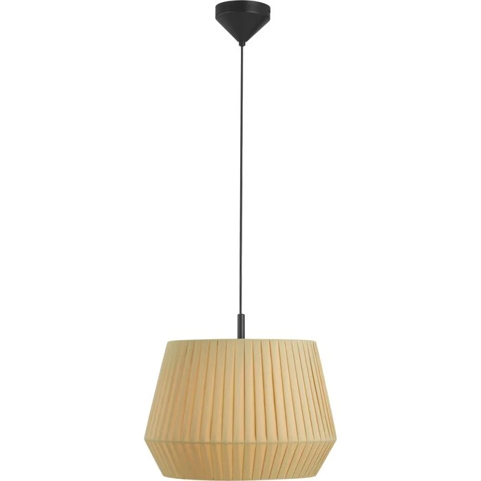 Nordlux Dicte 40 Pendel, Beige - Plisseret bomuld