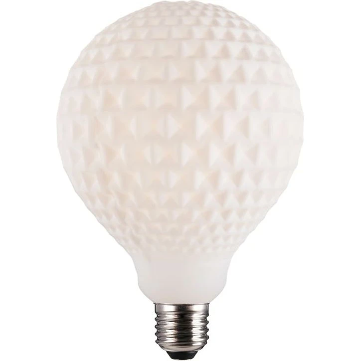 Nordlux Deco G125 Checked LED pære E27 3000K 500 lm