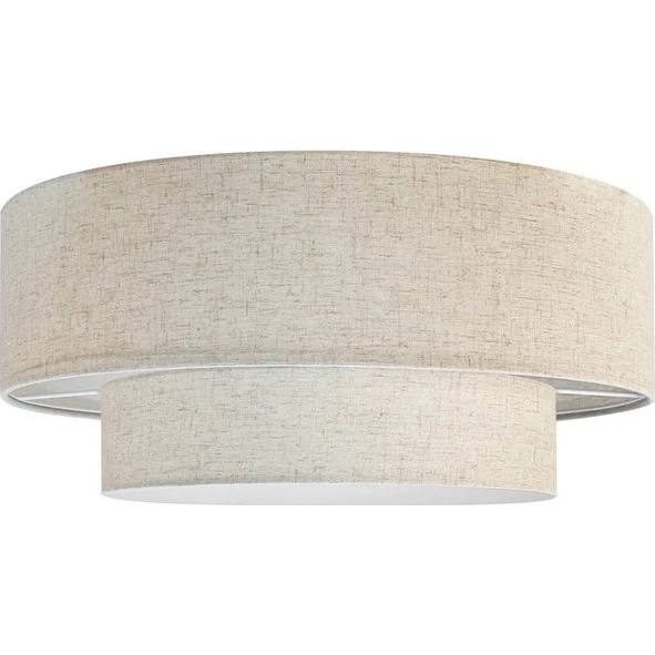 Nordlux Malodin loftlampe beige - 2 stofskærme