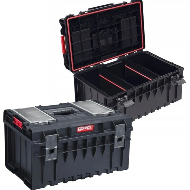 Qbrick Profi 2.0 Værktøjskasse 585x385x320 mm – Sort