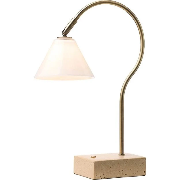 Halo Design Question bærbar bordlampe – Antique/Opal