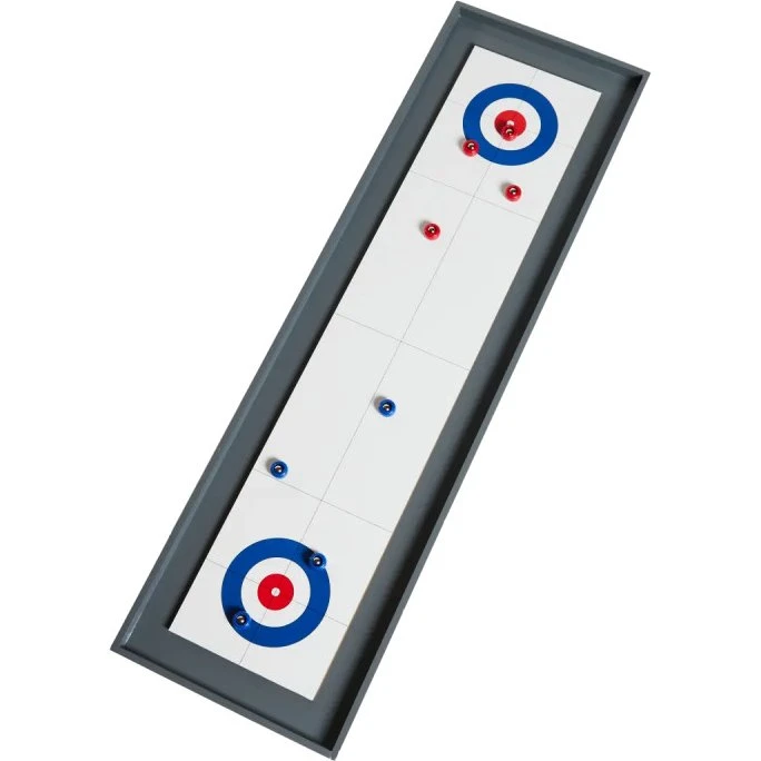 NORDIC Games 2-i-1 Shuffleboard & Curling