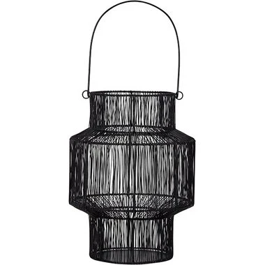 House Doctor Aive lanterne 37 cm - sort metal