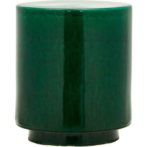 House Doctor Thea keramik sidebord Ø34 cm - Grøn